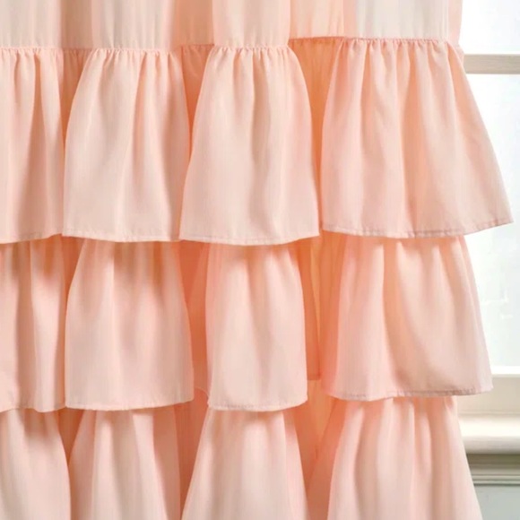 Lush Decor Other Blushpink Ruffle Curtain Panel Set Poshmark